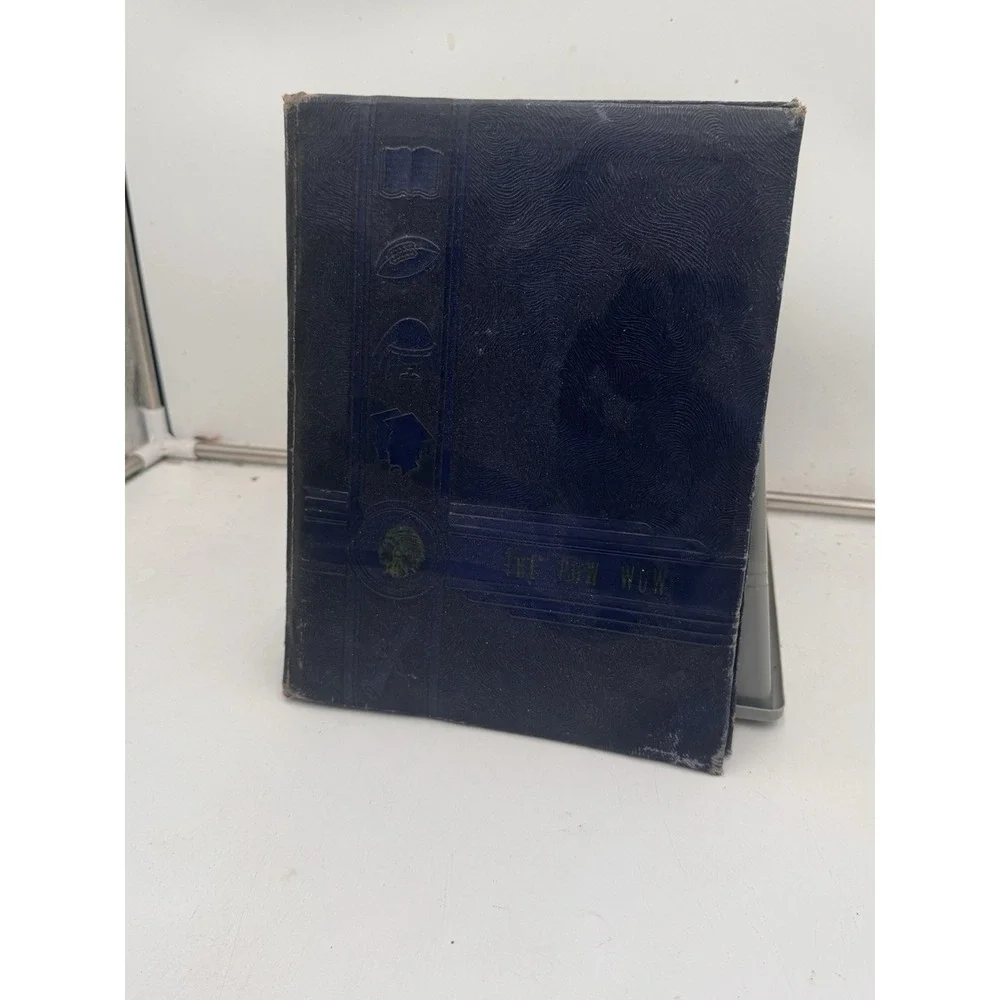 1947 Pow-Wow High School Yearbook Marked Tree Arkansas Vintage Genealogy Photos